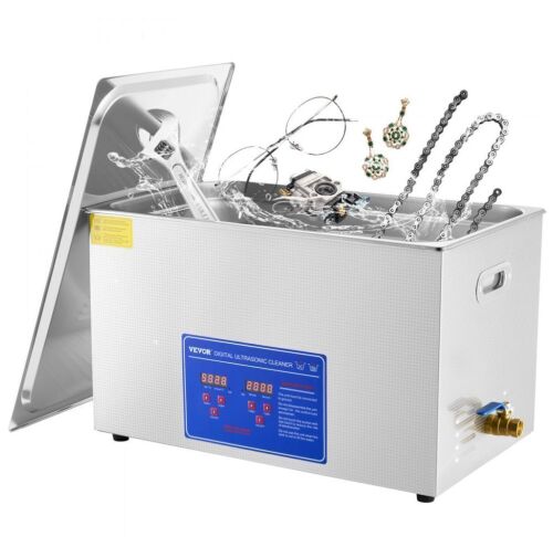 VEVOR 30 L Professional Ultrasonic Cleaner with Digital Timer & Heater, 40kHz