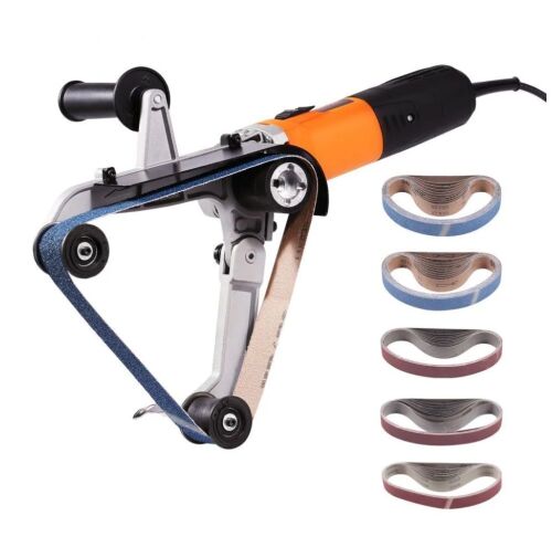 VEVOR 1000W Pipe Belt Sander with 6 Variable Speeds 1100-3200rpm