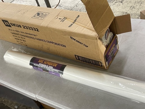 (6) Rolls of Soil Separator 36 in. x 150 ft. Trench Wrap