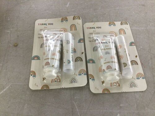 Hand Lotion & Lip Balm Thank You Sets, 24 pc