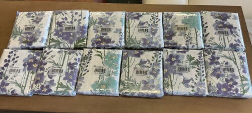 Jenni Flora Plisse Sham, Lot of 12