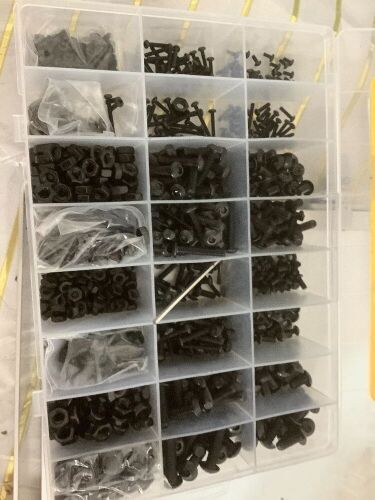 Set Of Assorted Screws and Nuts