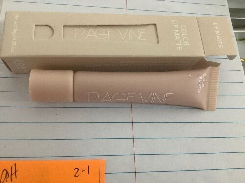 Page Vine Color Lip Matte 01