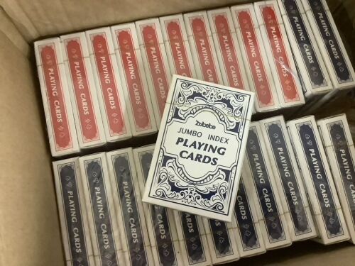 24 Pack Jumbo Index Playing Cards