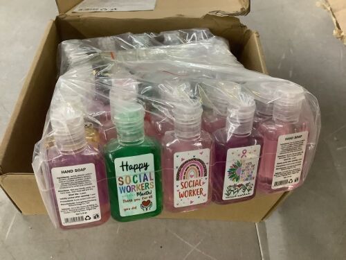 Lot of (7) 50pc Mini Hand Soaps Social Workers Appreciation Gifts