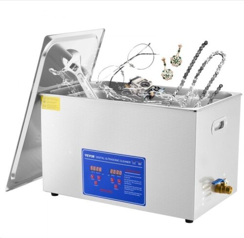 VEVOR 30 L Professional Ultrasonic Cleaner with Digital Timer & Heater, 40kHz