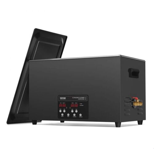 VEVOR 600W 30L Digital Ultrasonic Cleaning Machine with Degassing and Gentle Mode, 40kHz