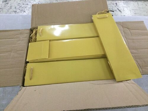 80 Pack Wine Gift Bags, 3.7" x 3.5" x 14"