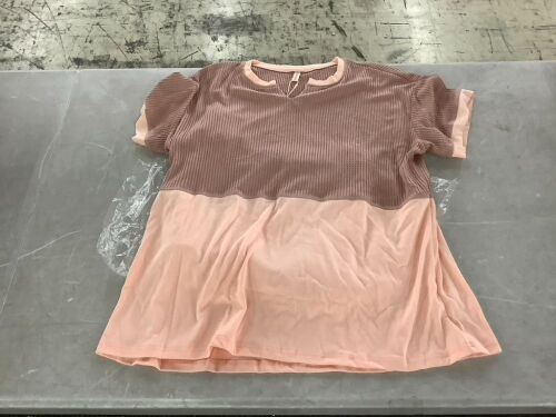 Women's Short Sleeve Blouse, XL