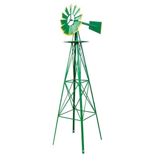 8' Metal Ornamental Wind Mill
