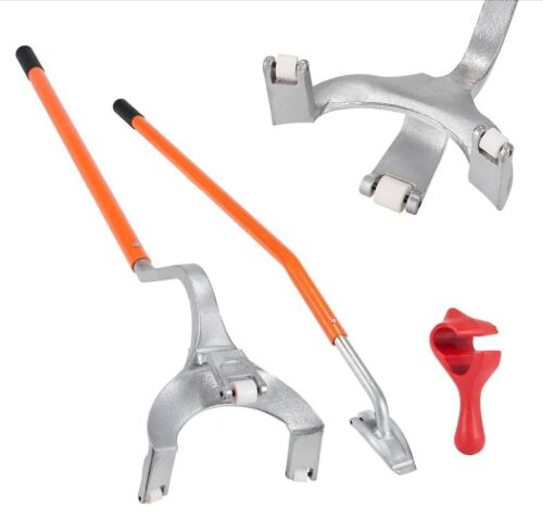 VEVOR 22.5"-24.5" Manual Steel Tire Changer Mount Demount Removal Tool, Extra Bead Holder