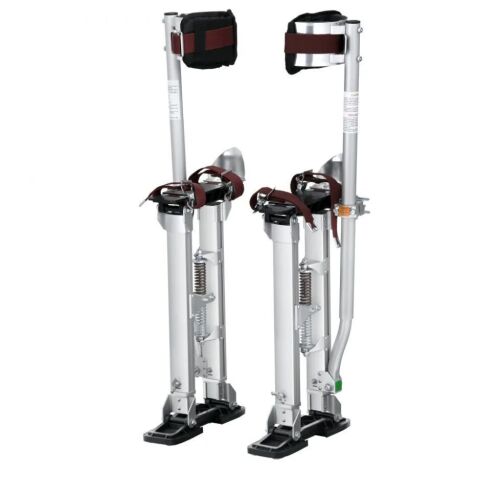 VEVOR 18''-30'' Adjustable Aluminum Tool Stilts with Protective Knee Pads
