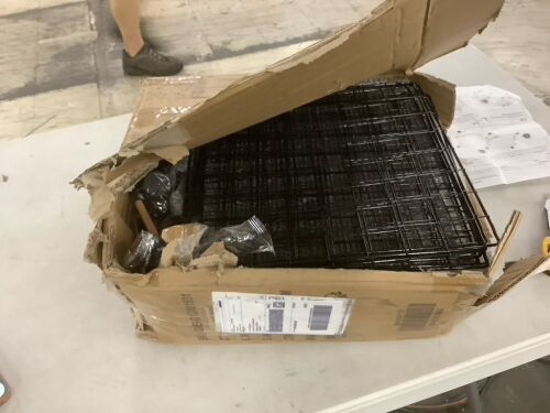 Modular Wire Cube Storage Unit, 12 Cubbies
