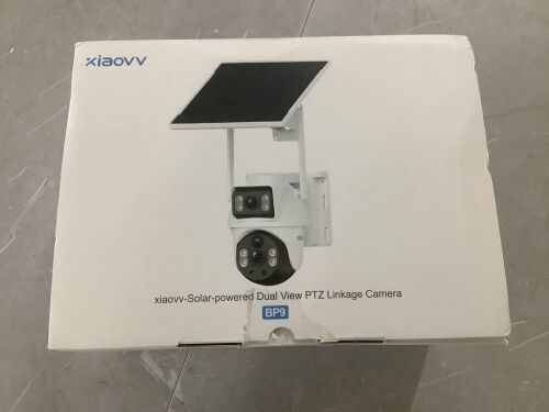 Solar Powered Dual View PTZ Linkage Camera