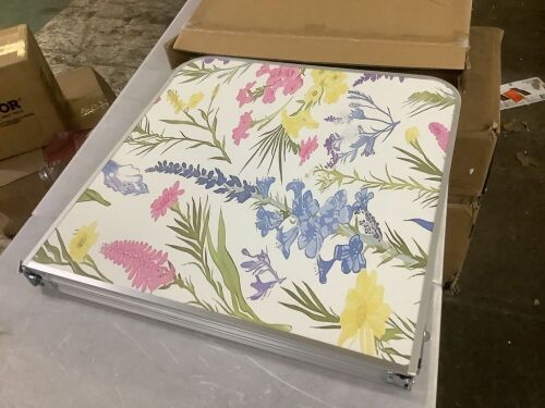 Floral Folding Table