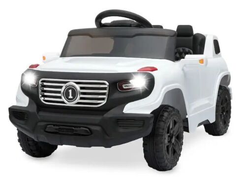 6V Ride On Car Truck w/ Parent Control, 3 Speeds, LED Lights, MP3 Player
