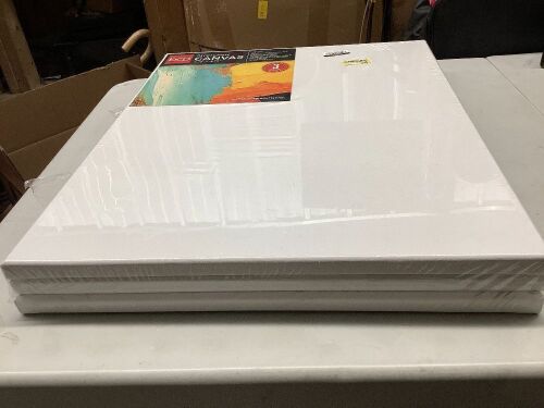 Stretched Canvas 15.75" x 19.70", 3 Pack