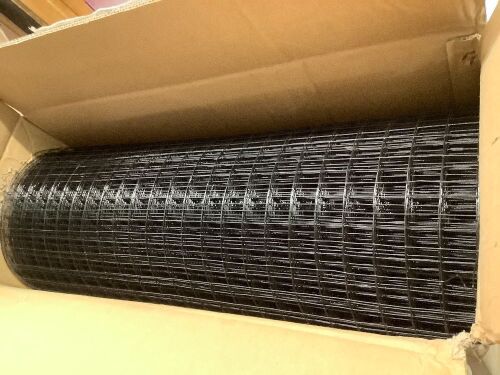 Black Vinyl Coated Chicken Wire