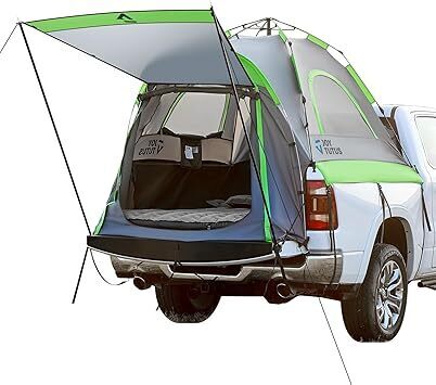 JOYTUTUS Semi-Automatic Truck Bed Tent with Awning