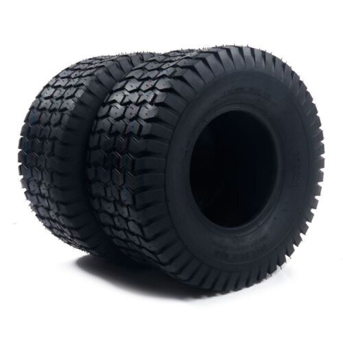 24x12.00-12 Tubeless Turf Lawn Mower Tires, Set of 2