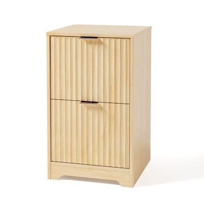 VINGLI 15.8W x 27H 2-Drawer File Cabinet