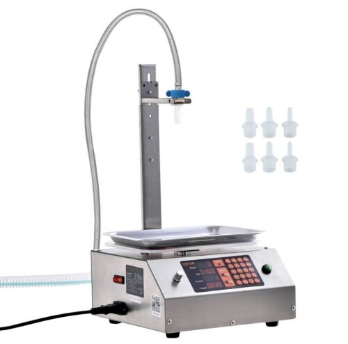 VEVOR Liquid Filling Machine, 30-15000 g Weighing Capacity, Automatic Bottle Filler Machine