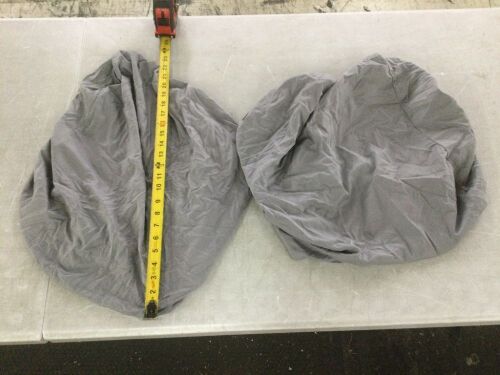 Lot of (8) Gray Cushion Covers
