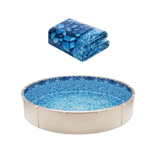 VEVOR 24-ft Round Above Ground Pool Liner, Standard Gauge Vinyl, 48-to-54inch Wall Height