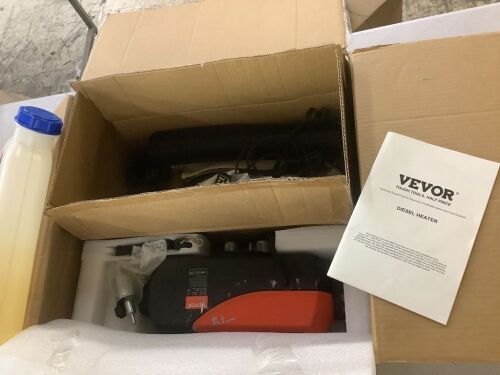 VEVOR Diesel Air Heater 12V 2KW Bluetooth App LCD Display