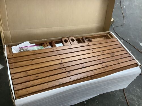 VEVOR Wooden Porch Swing 5.5 ft