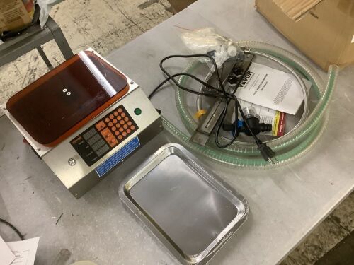 VEVOR Liquid Filling Machine, 30-15000 g Weighing Capacity, Automatic Bottle Filler