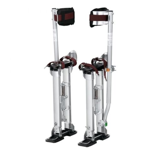 VEVOR 18''-30'' Adjustable Aluminum Tool Stilts with Protective Knee Pads