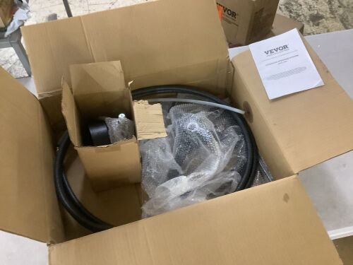 VEVOR 13' Outboard Rotary Steering System with 13" Wheel
