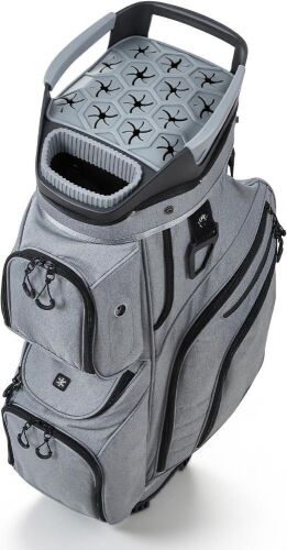 VEVOR Golf Cart Bag, 15 Way Top Divider Organizer, Grip-Locking Bottom