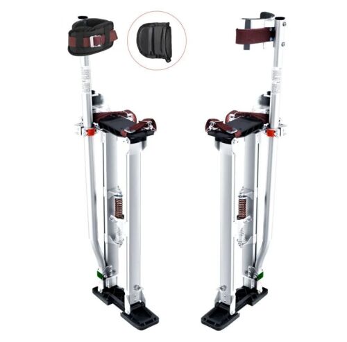 VEVOR 24''-40'' Adjustable Aluminum Tool Stilts with Protective Knee Pads
