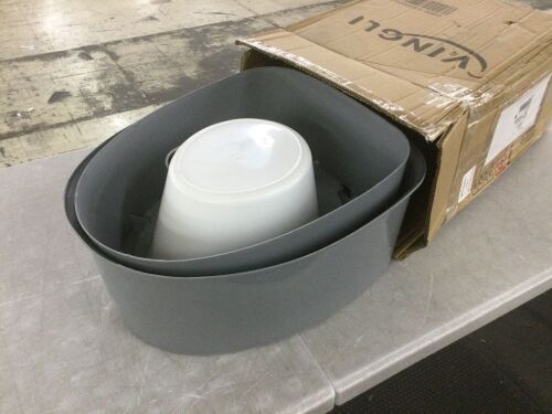 VINGLI Portable Toilet with Detachable Inner Bucket
