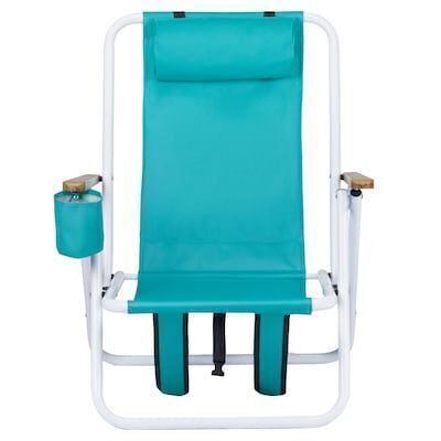 Portable Backpack Beach Chairs with Headrest and Cup Holder