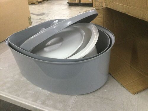 Portable Camping Toilet with Detachable Inner Bucket