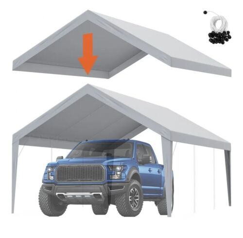 VEVOR Carport Replacement Canopy Cover 13 x 20 ft, Frame Not Included