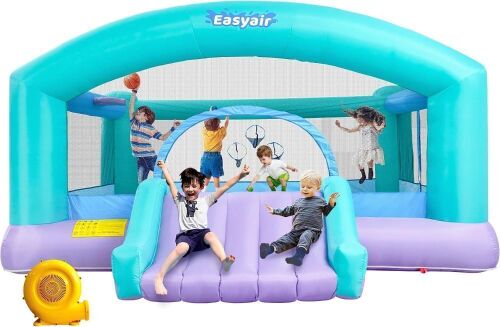 EasyAir Inflatable Castle Bounce House with Blower