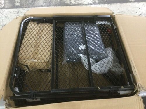 VEVOR Folding Hitch Mount Cargo Carrier with Hitch Lock for 2" Receiver, 70" x 30" x 6", 500 lbs Capacity