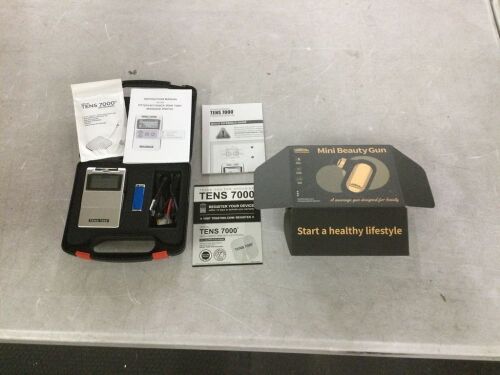 TENS Unit & Mini Massage Gun