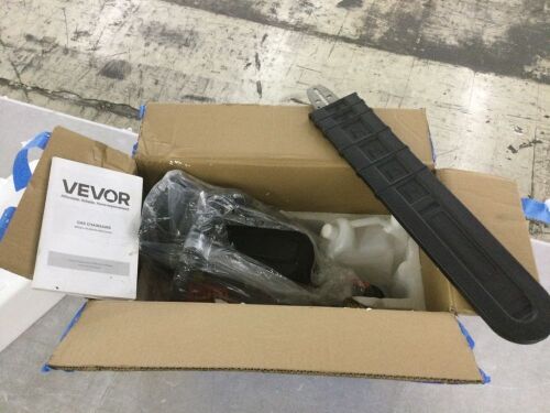 VEVOR 62 cc Gas Chainsaw, 20 inch, 3.8 HP, Dual Fuel Tanks