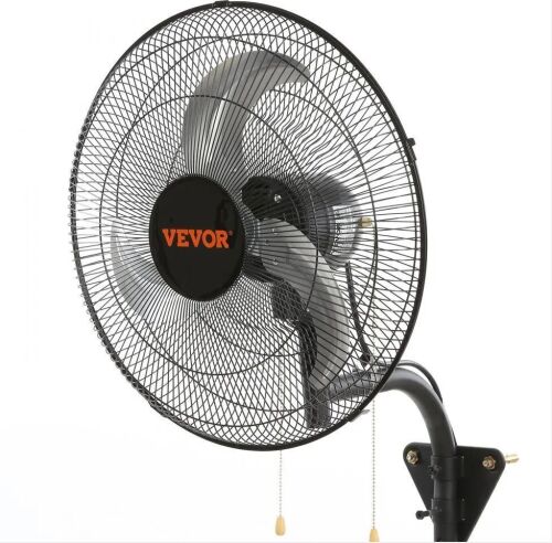 VEVOR 18 Inch, 3-speed High Velocity Max. 4000 CFM Oscillating Industrial Wall Fan