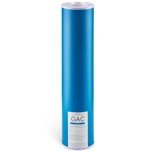 VEVOR Whole House Water Filter Replacement Cartridge, 4.5" x 20" GAC Activated Carbon