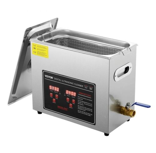 VEVOR 6L Ultrasonic Cleaner with Digital Timer & Heater