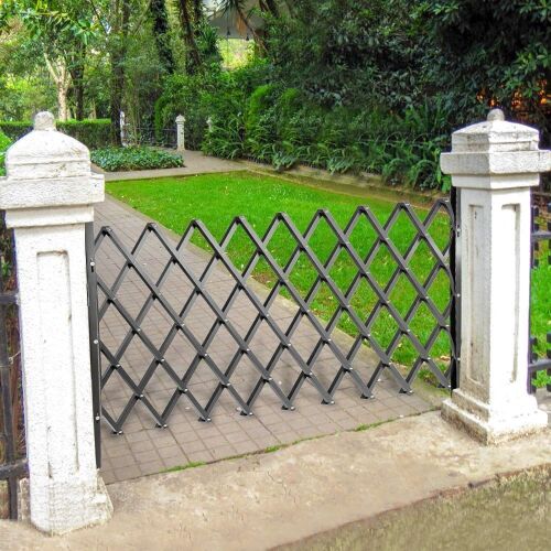 VEVOR Single Folding Security Gate, 51.57" H x 42" W