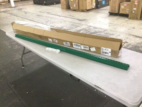 VEVOR Green U-Channel Steel Sign Post, 4Pack