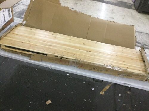 6' Folding Picnic Table with 2 Benches