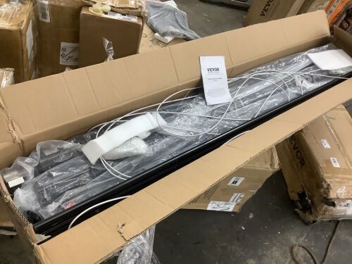 VEVOR Motorized RV Awning Complete Kit, 18' Retractable Awning with Aluminum Alloy Frame